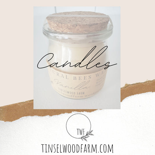 Beeswax Woodwick Candles