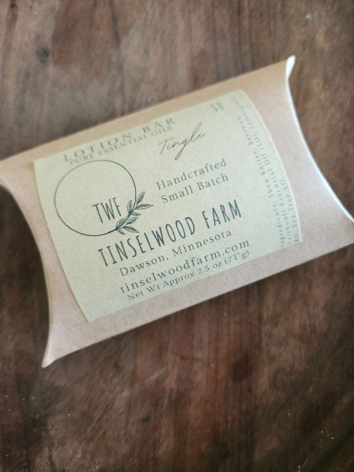 Tingle Lotion Bar