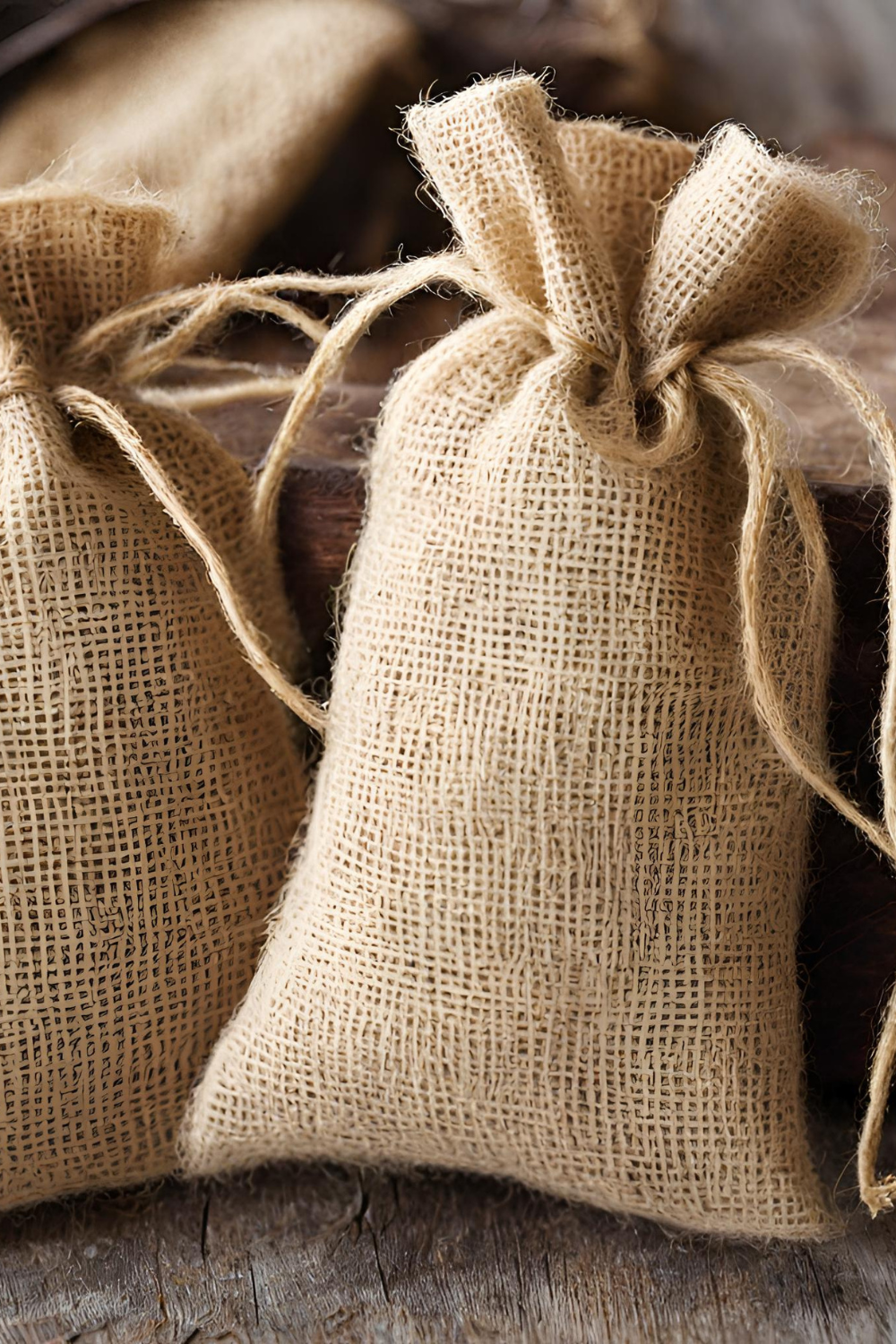 Burlap Pouch
