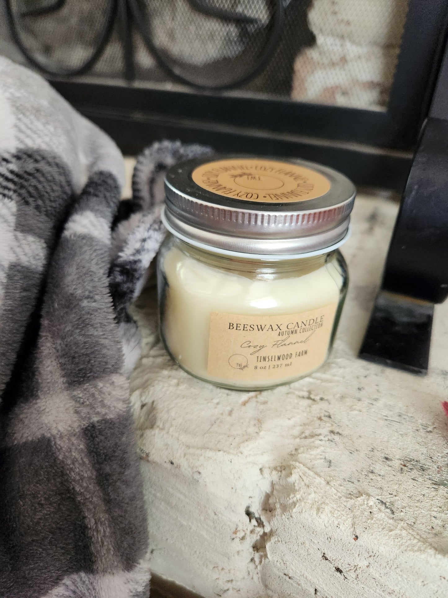 Beeswax 8oz Candle - Autumn Collection