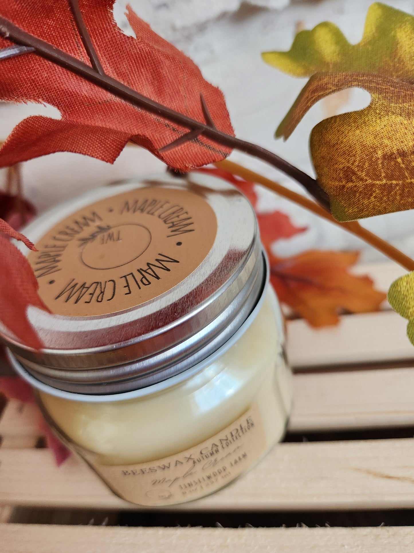 Beeswax 8oz Candle - Autumn Collection