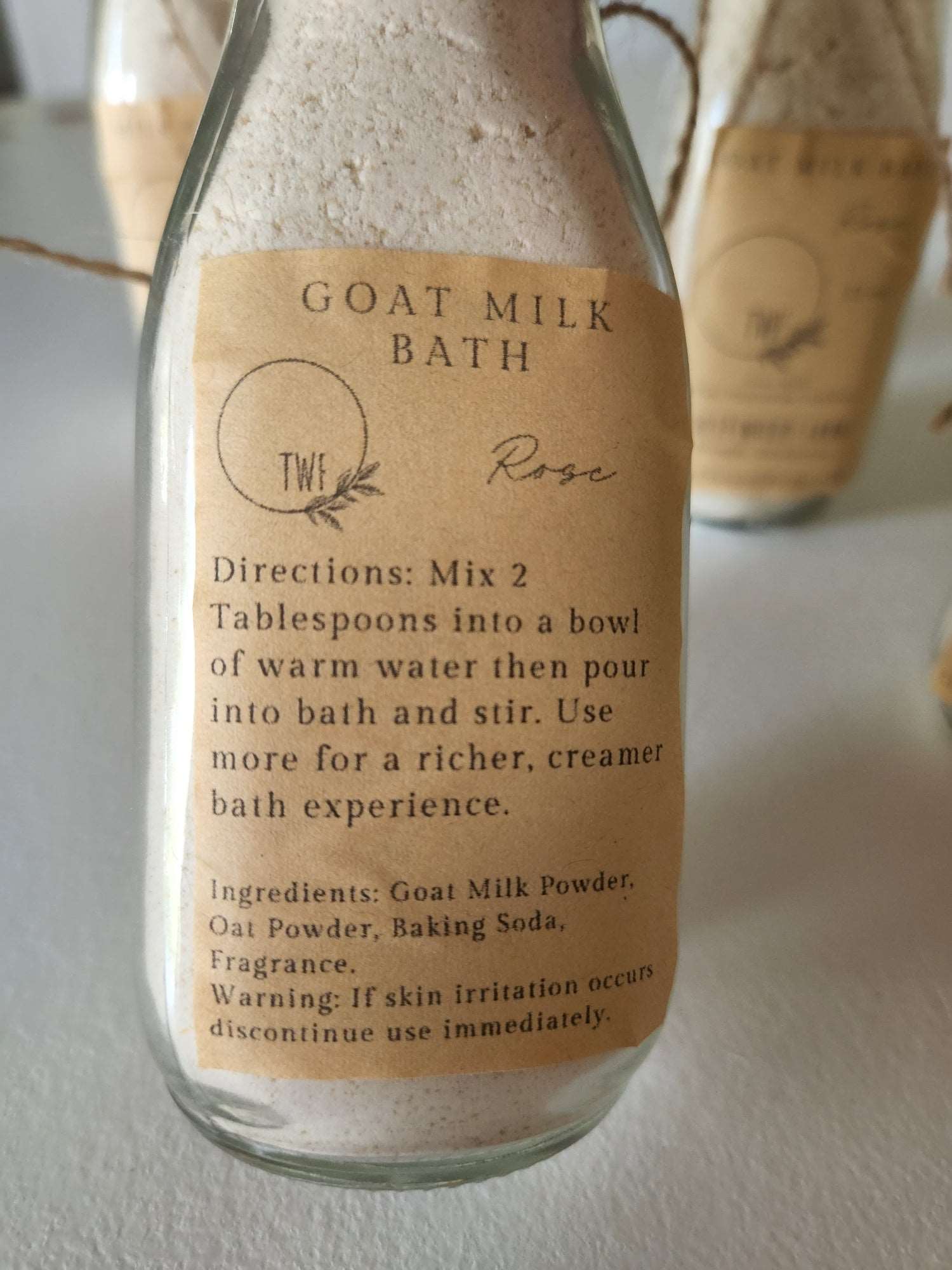 Goat Milk Bath
