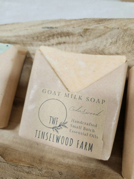 Cedarwood Goat Milk Soap EO
