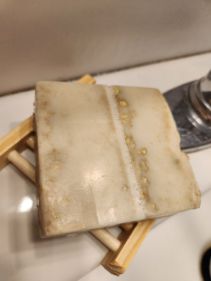 Goat Milk Bar Soap - Oatmeal (Fragrance Free)