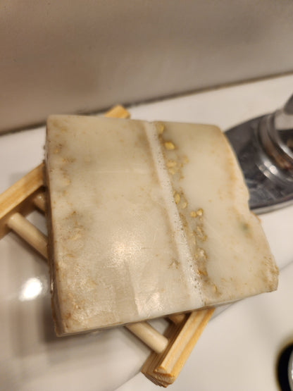 Goat Milk Bar Soap - Oatmeal (Fragrance Free)