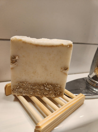 Goat Milk Bar Soap - Oatmeal (Fragrance Free)
