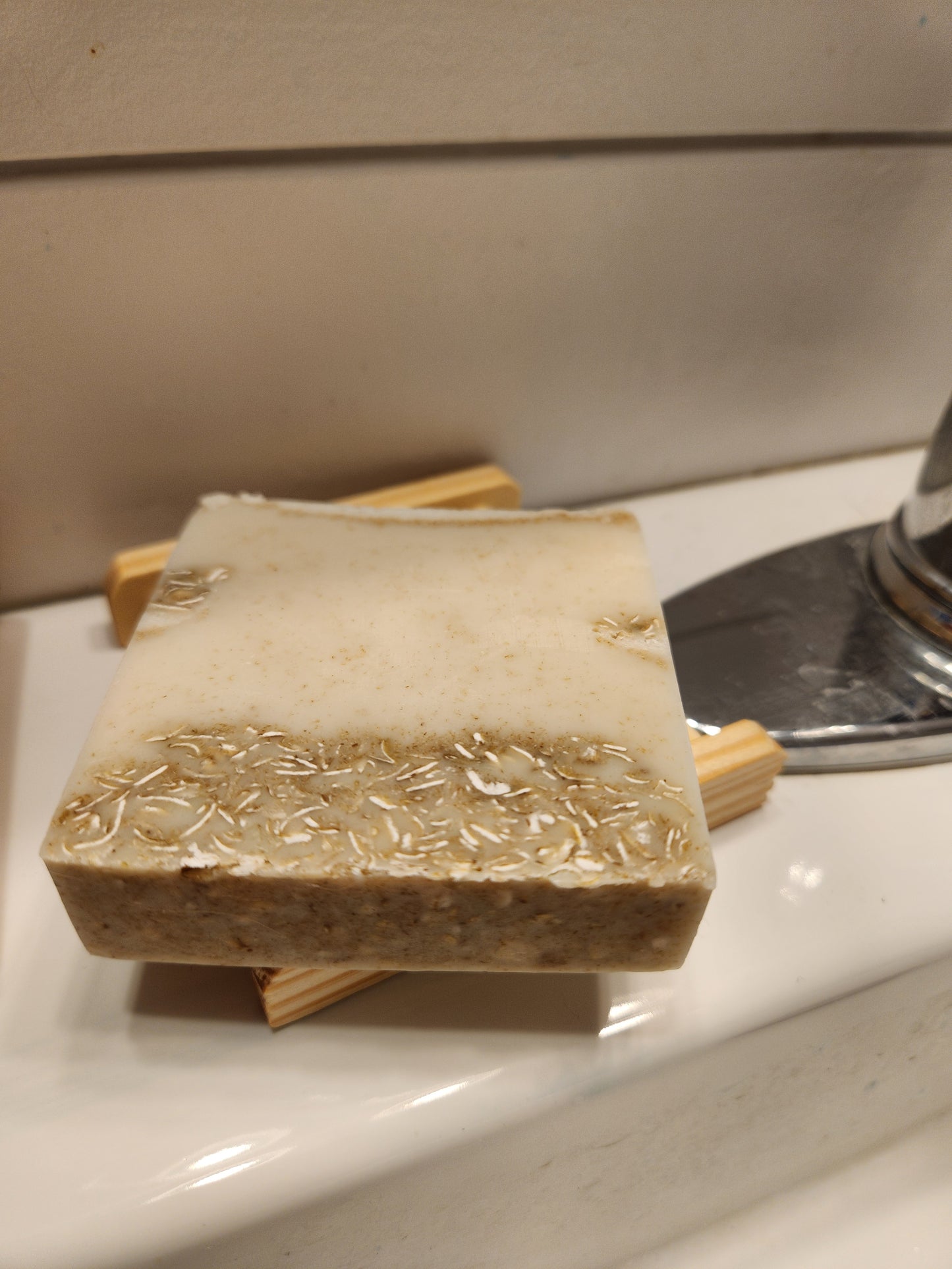 Goat Milk Bar Soap - Oatmeal (Fragrance Free)