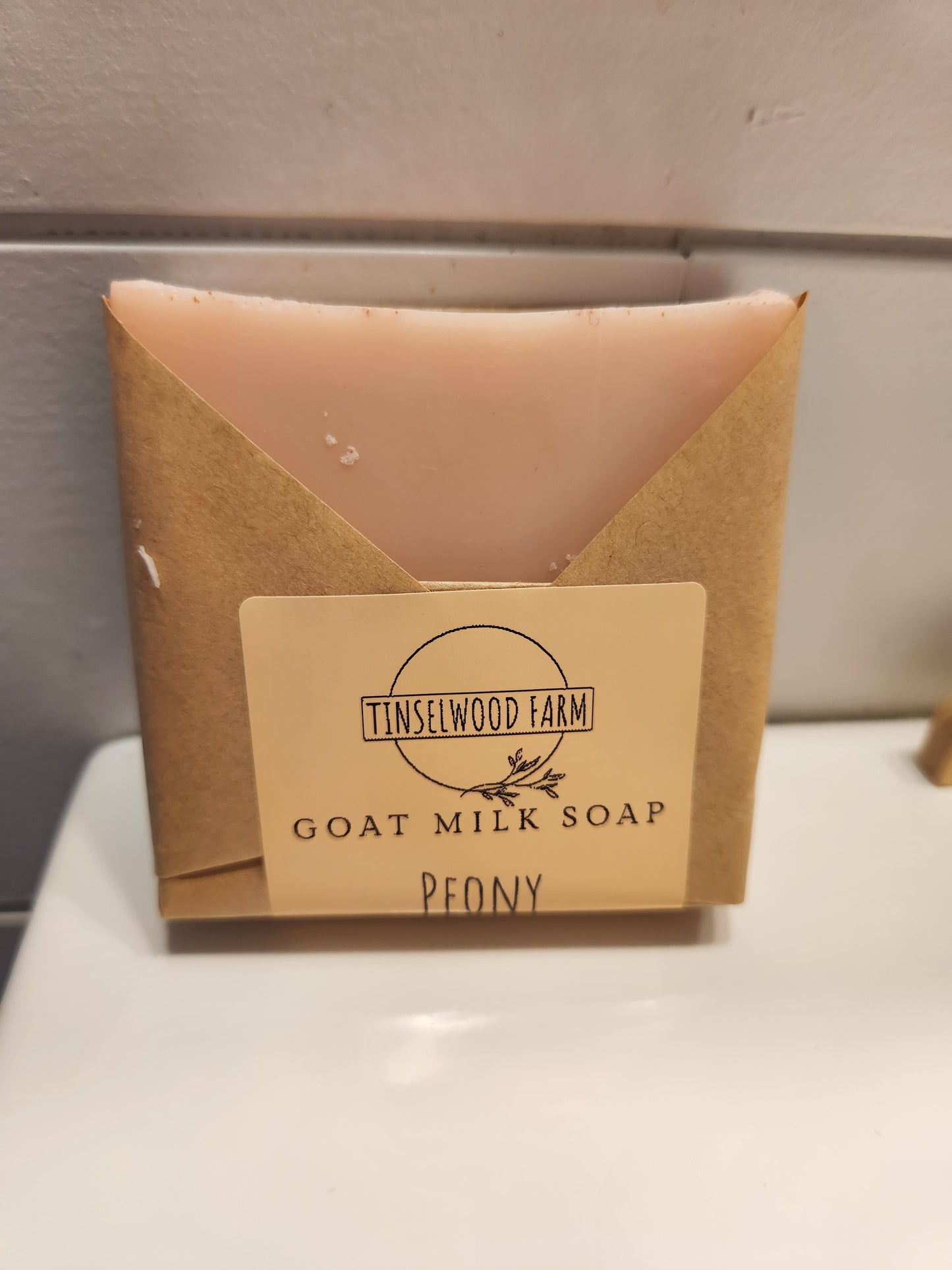 Goat Milk Bar Soap - Peony