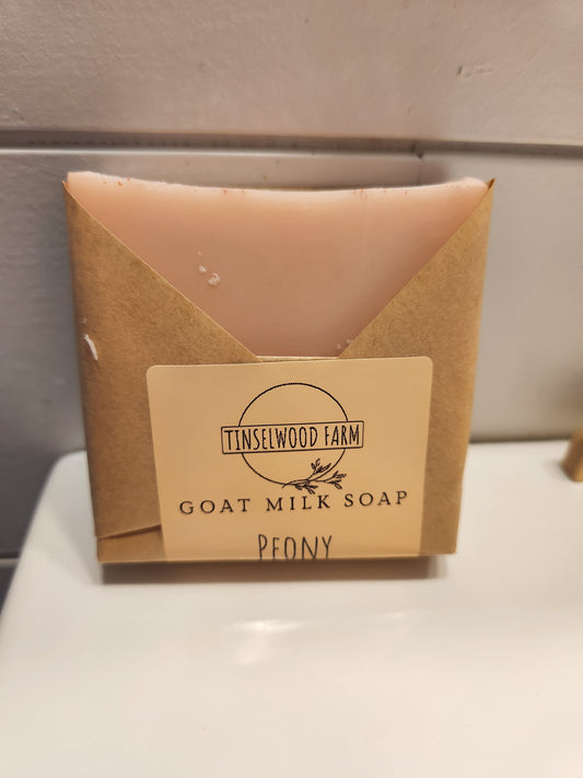 Goat Milk Bar Soap - Peony