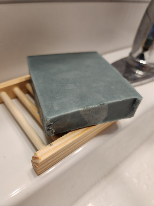 Goat Milk Bar Soap - Charcoal (Fragrance Free)