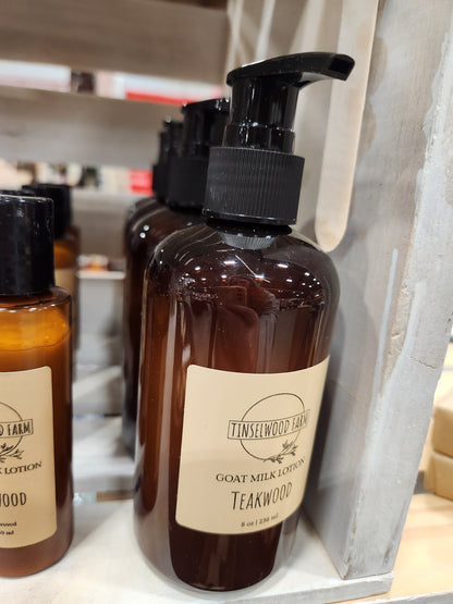 Goat Milk Lotion - Teakwood