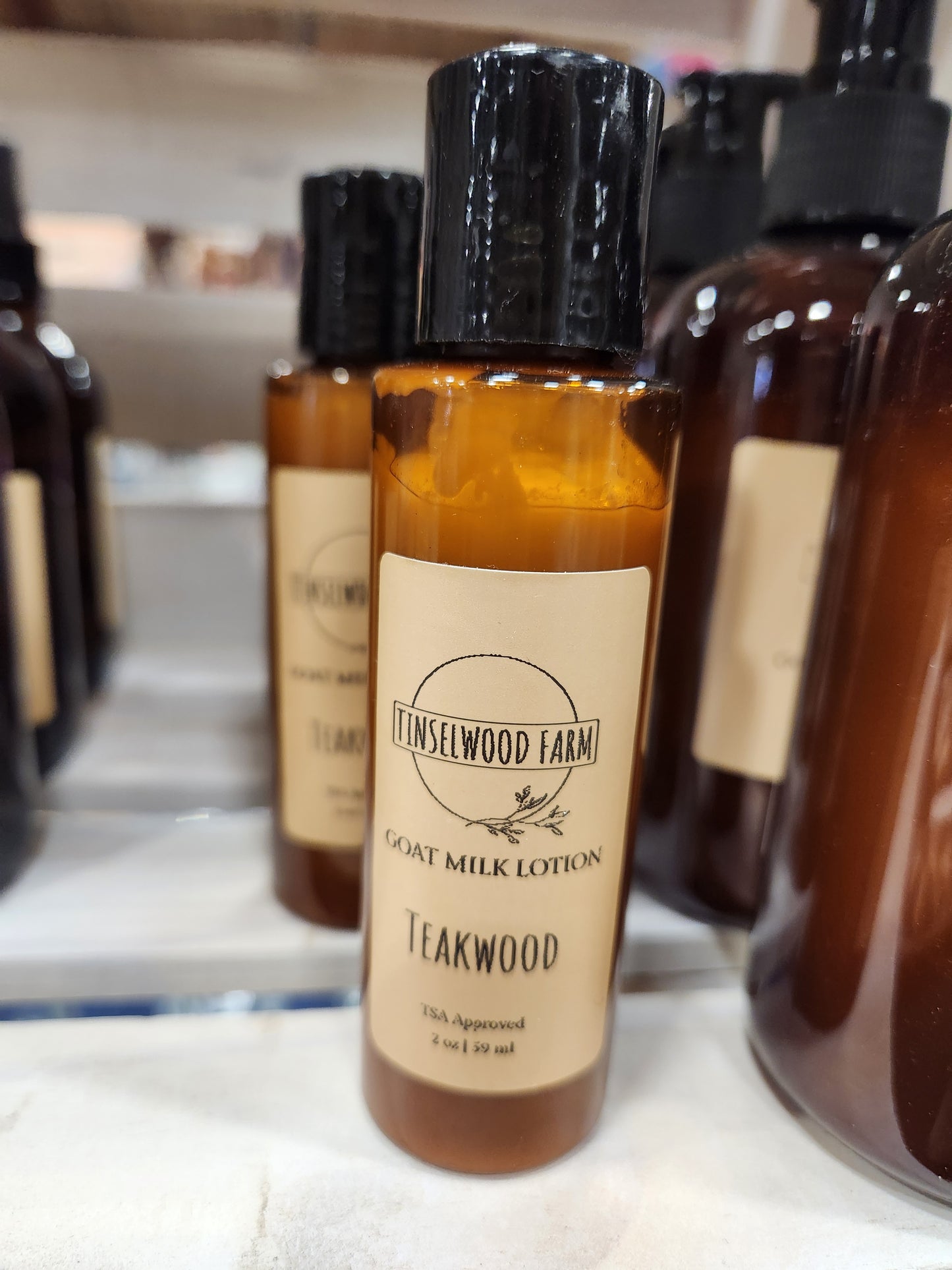 Goat Milk Lotion - Teakwood