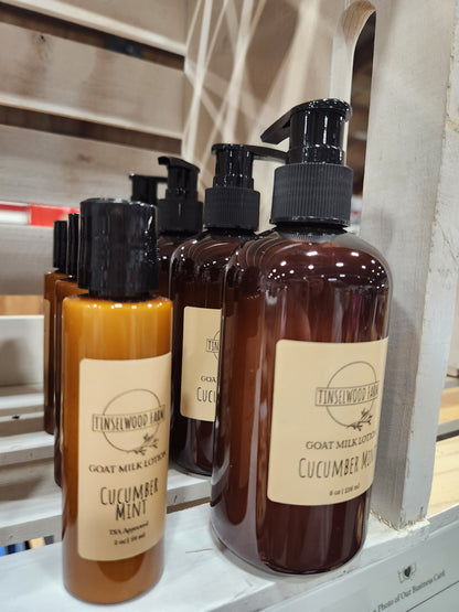 Goat Milk Lotion - Cucumber Mint