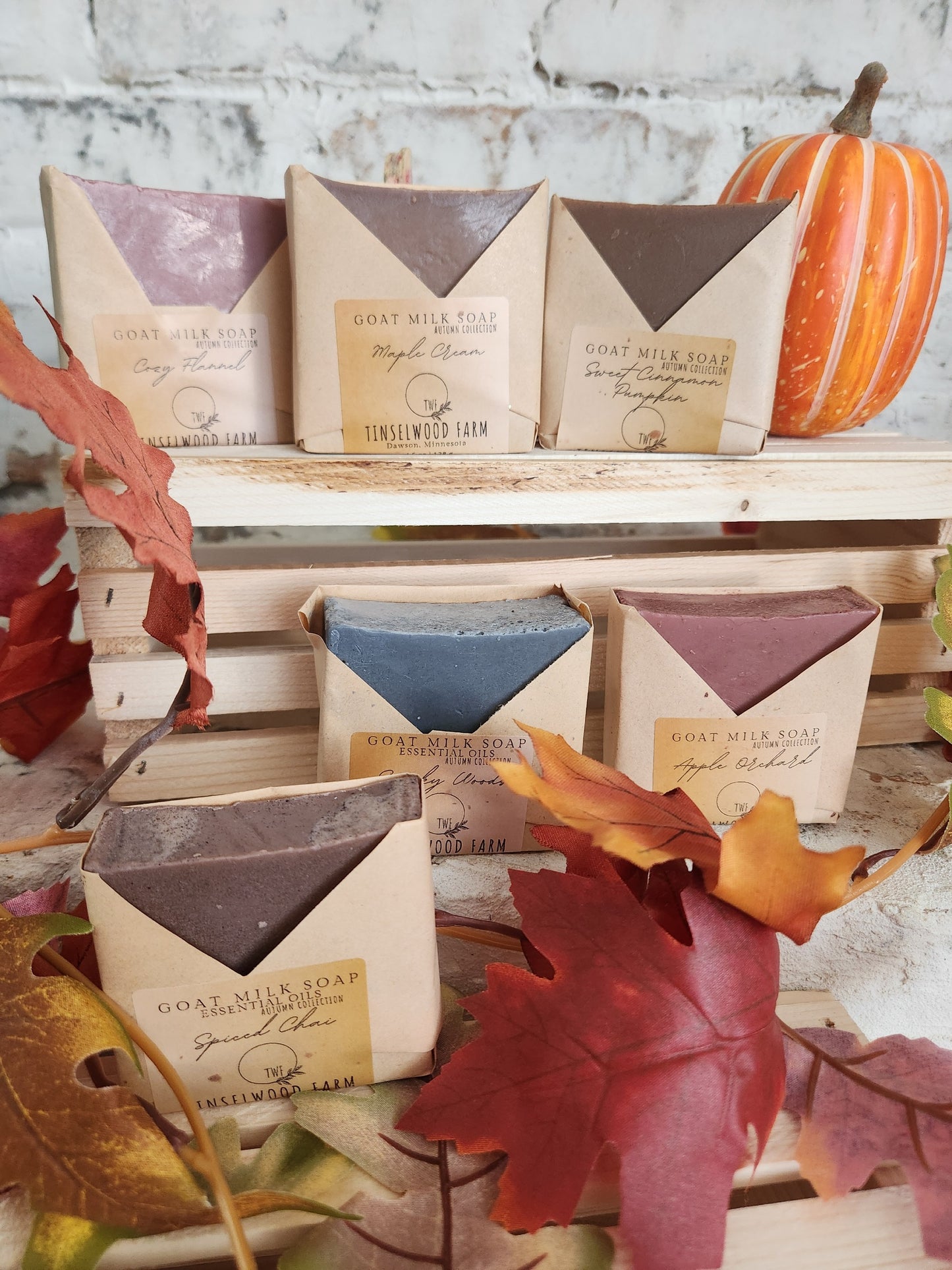 Goat Milk Bar Soap - Autumn Collection