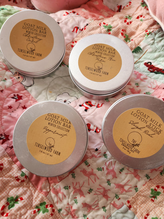 Goat Milk Lotion Bar - Winter Collection